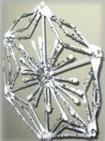 AllFreeCrafts Q-Tip Snowflakes